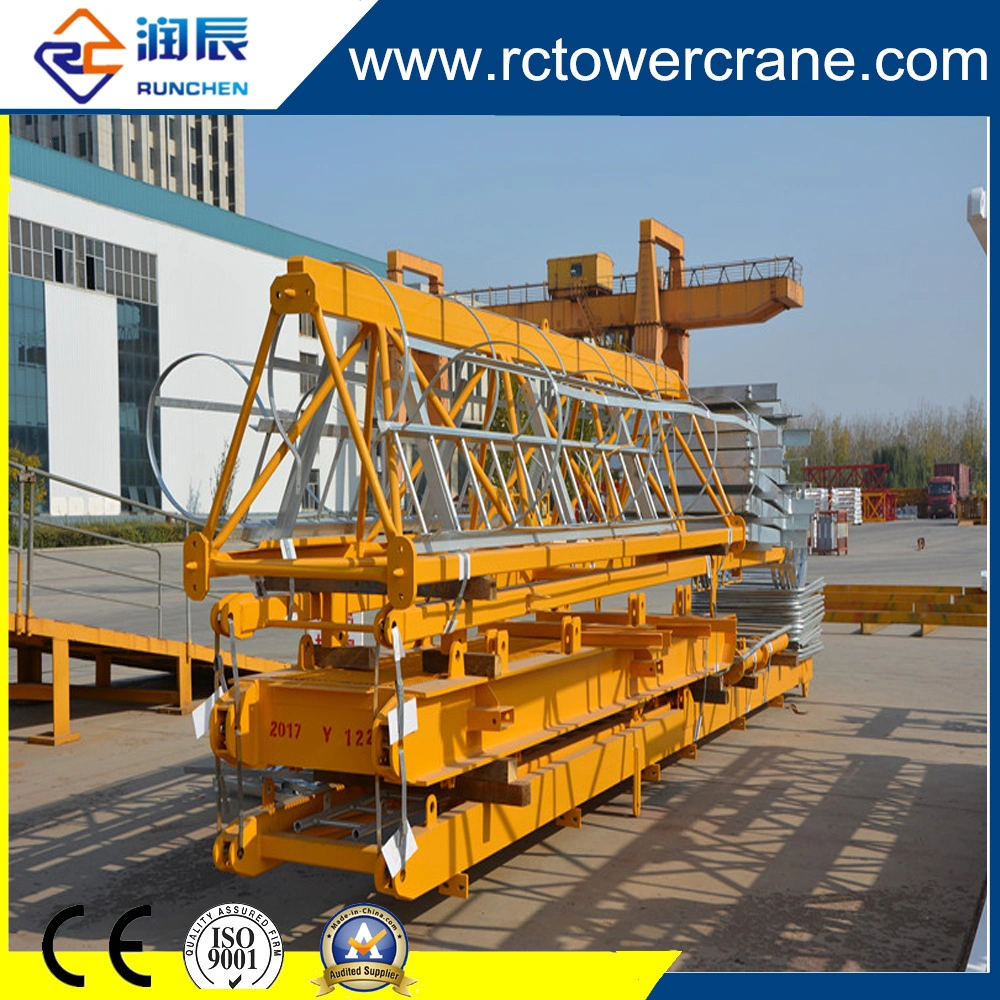 Made in China Ce Certificate Tc6015 Model Topkit Tower Crane with 10t Max Load