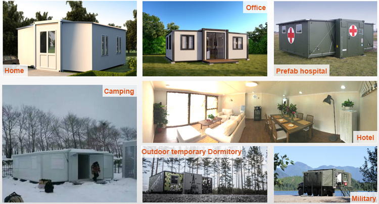 Clients First Expandable Container House with Durable Modeling