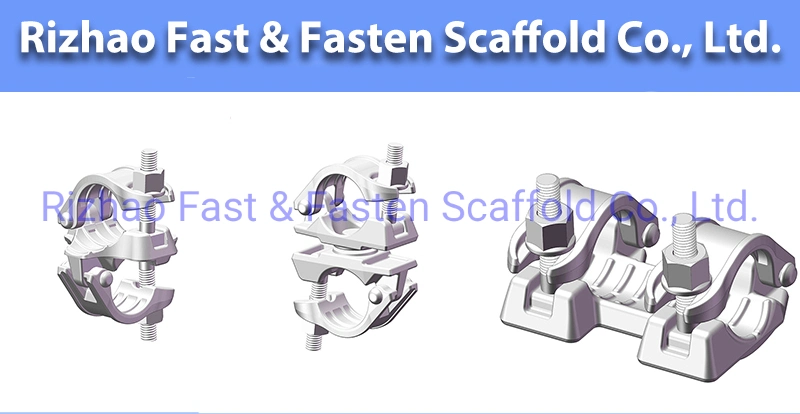 Double Clamp Scaffolding Coupler/Crossed Fastener Swivel Scaffold Coupler for Scaffolding Graphic Design
