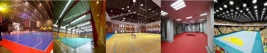 Professional Volleybal Games Sports PVC Flooring -8.0mm Made in China