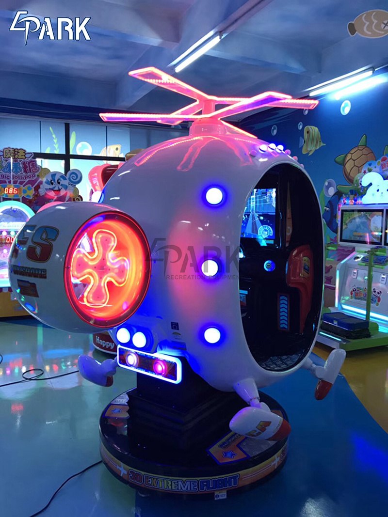 3D Dynamic Gaming Machine Extreme Flight Coin-Operated Entertainment Facility