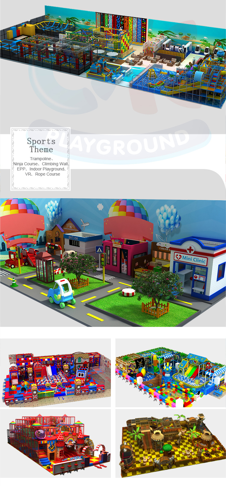 Ce Indoor Playground Commercial Playground Equipment Playstation (ST1405-8)