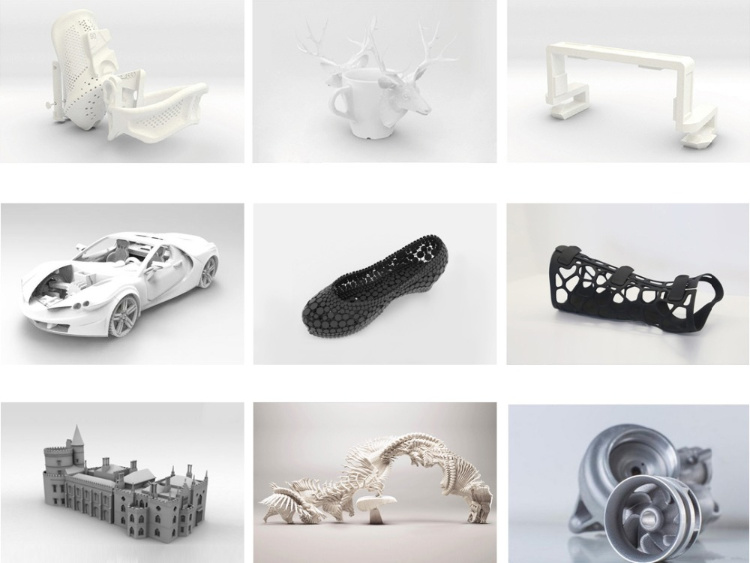 Kings Industrial SLA 3D Printing Fast Prototype for Car Models