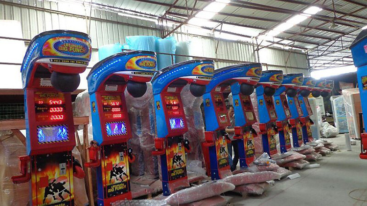 Amusement Prize Redemption Games Big Punch Cheap Arcade Games
