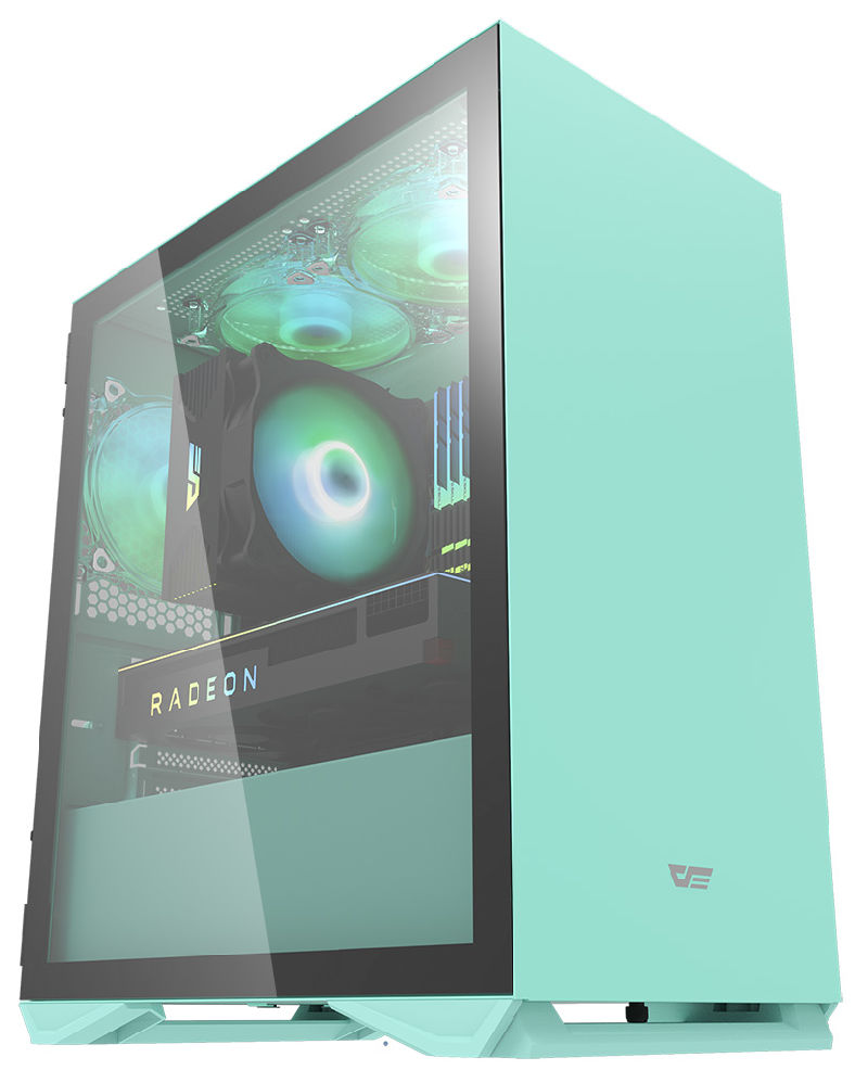 The Latest Style Super Low Price Tempered Glass PC Case MID Tower Gaming Case