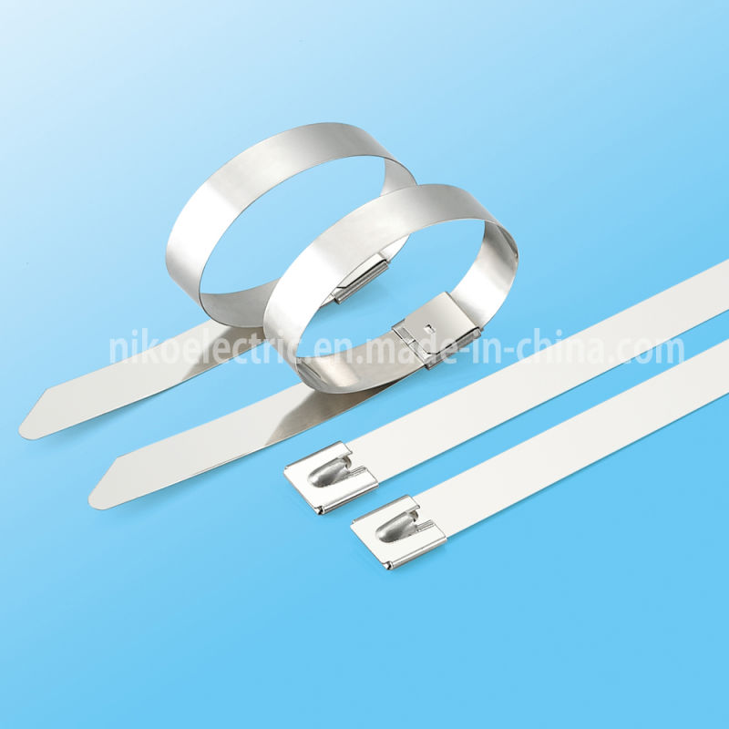 UV Resistant Nylon Coated Stainless Steel Cable Ties