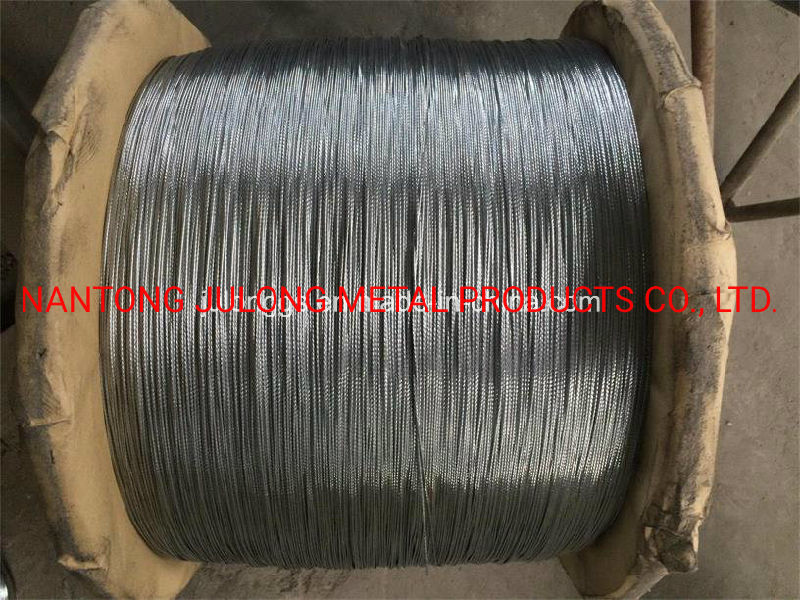 High Quality Galvanized Steel Wire Strand 7/0.33mm