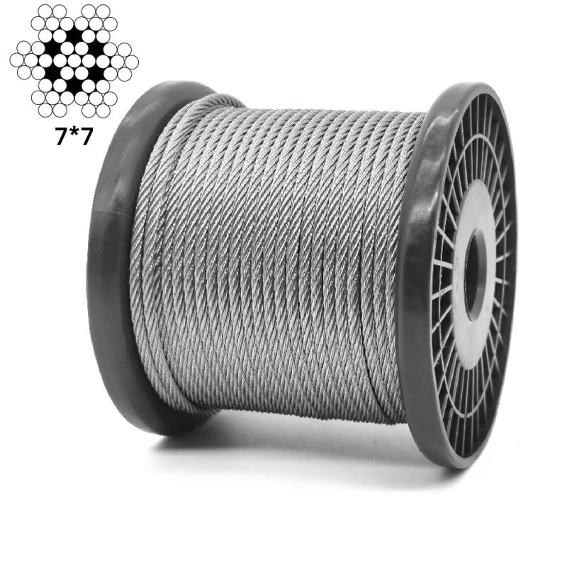 Galvanized Steel Wire Strand 7/0.33mm with High Quality
