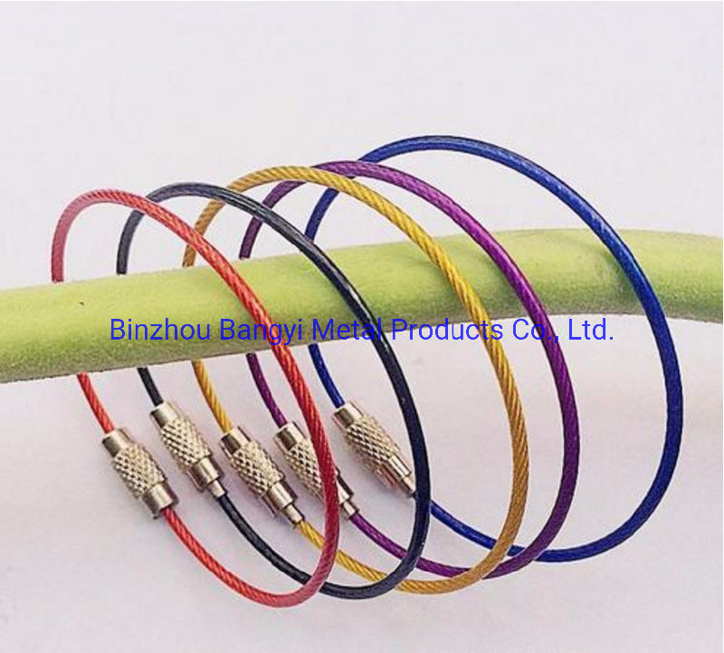 Steel Wire Galvanized/Plastic Coated Steel Wire Rope