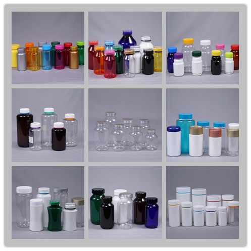 Various Tearing Bottle Pet/HDPE Food Grade Plastic Bottle Medicine Tablet Capsule Packaging