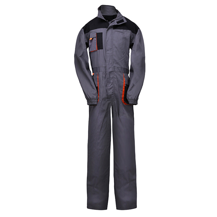 Black Safety Custom Plus Size Overall Workwear Coverall