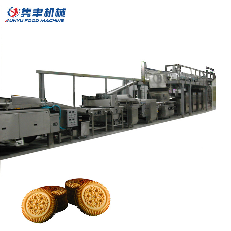 Full Automatic Crispy Biscuits Production Machinery Line for Soft Biscuits