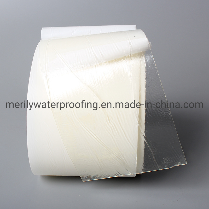 High Polymer Pre Applied Self Adhesive Waterproofing Membrane HDPE/EVA/PVC Self Adhesive Membrane