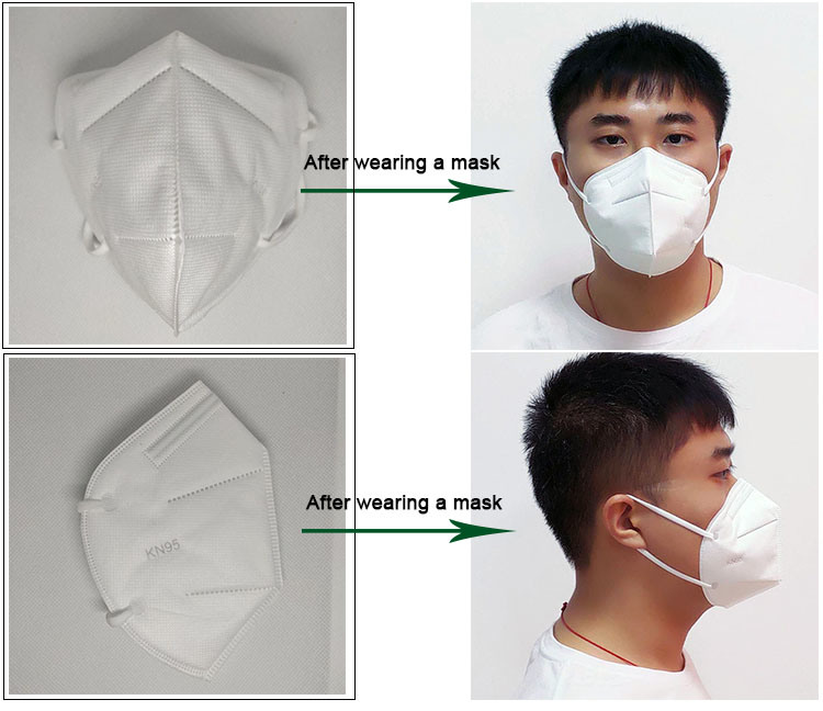 Decorative Wholesale Facial Mask Reusable KN95 Face Mask