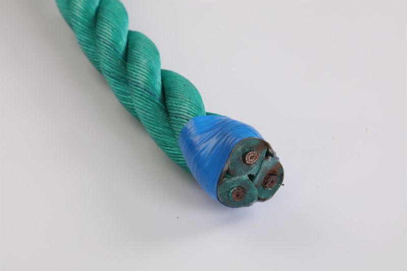 3 Strand FC/Iwrc Polyproylene/PP Danline Combination Steel Wire Rope