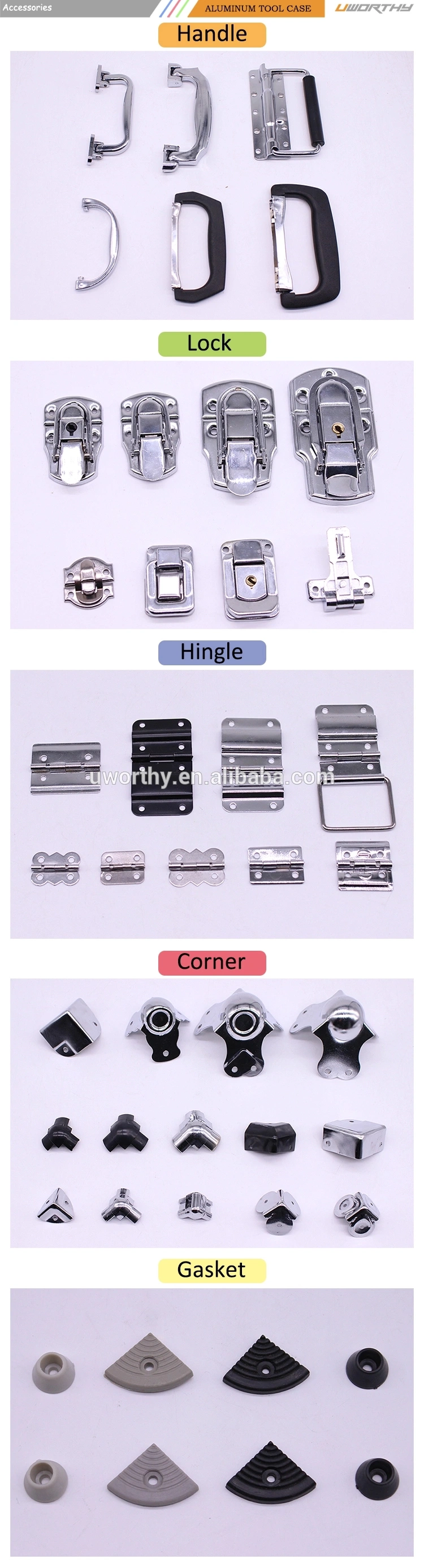 Aluminum Alloy Tie Rod Transport Box Tie Rod Toolbox Air Tie Rod Box
