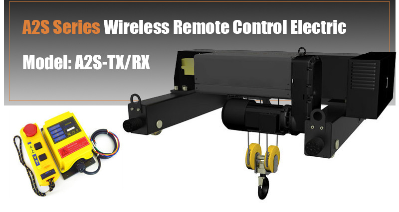 China Supplier Industrial Hoist Crane Wireless Remote Control