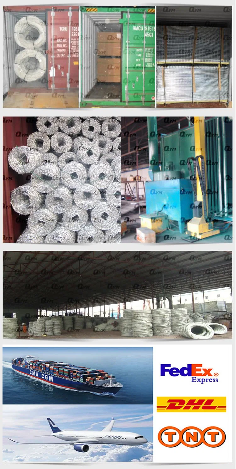 PVC Coated Bar Ties Double Loop Ties Barbed Wire