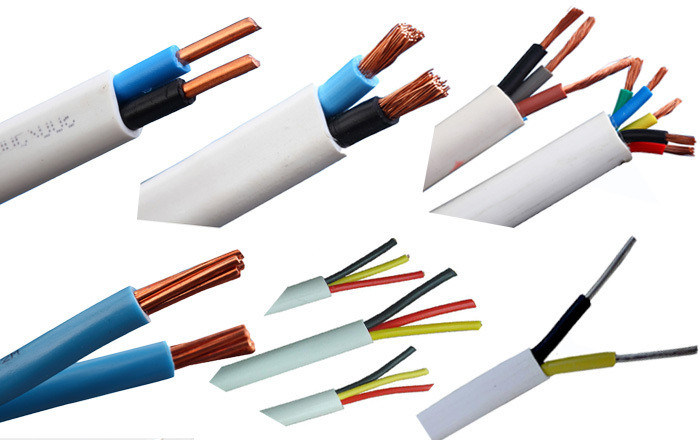 Ce Approved Zr-H05vvh2-F PVC Insulated PVC Sheathed Electric Building Wire