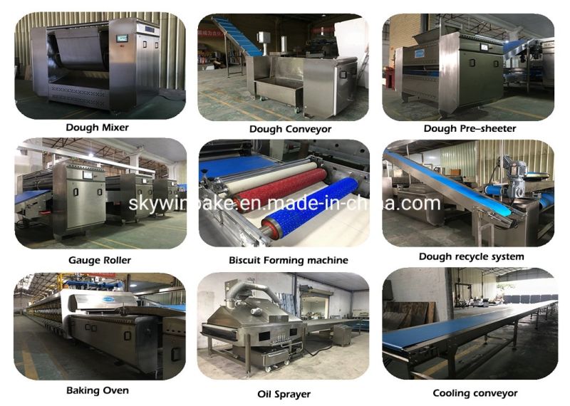 China Factory Skywin Biscuit Making Machine for Biscuit Manufacturers