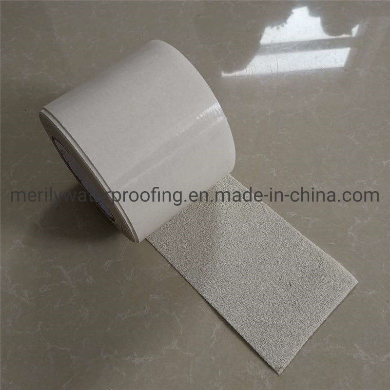 High Polymer Pre Applied Self Adhesive Waterproofing Membrane HDPE/EVA/PVC Self Adhesive Membrane