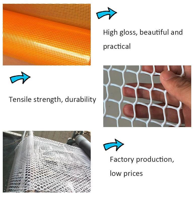 Plastic Wire Mesh 1.2m Reflective Safety Fence Plastic Mesh