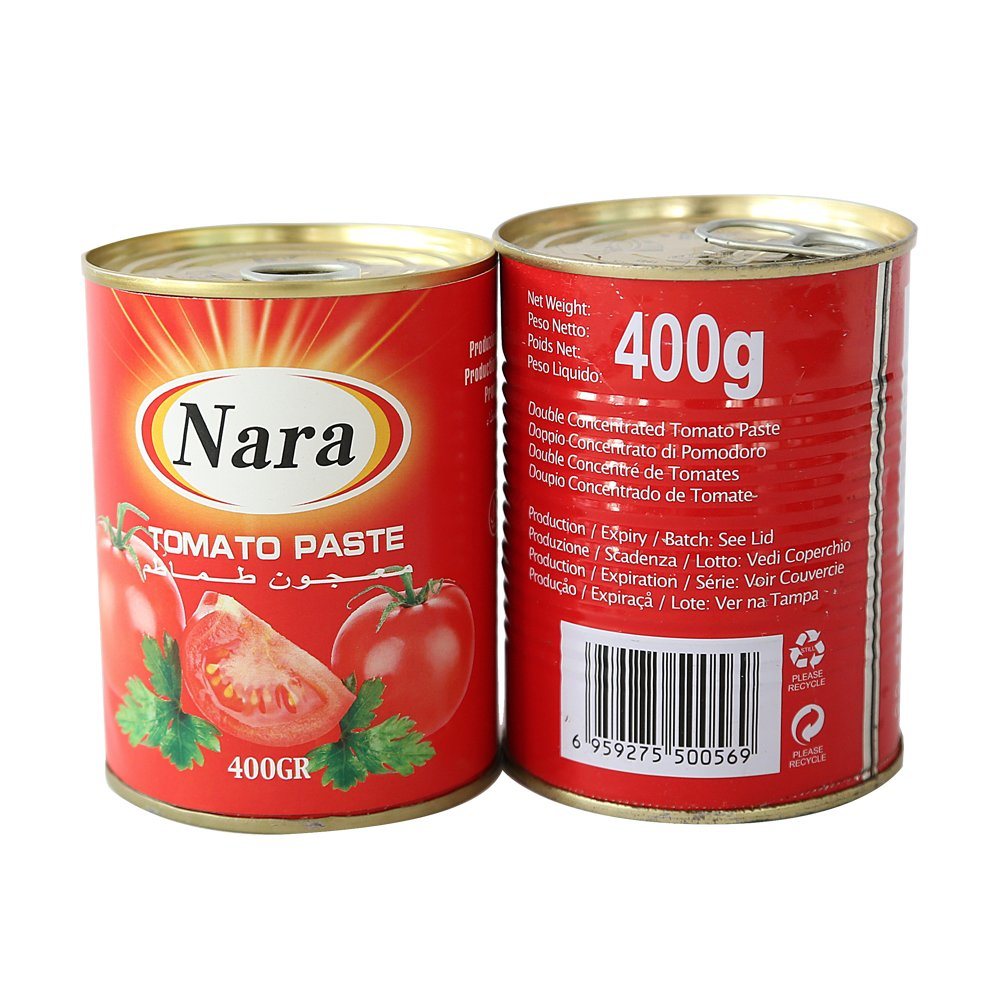Tomato Paste Plant Tin Label Tomato Paste Manufacturer China Price 400g