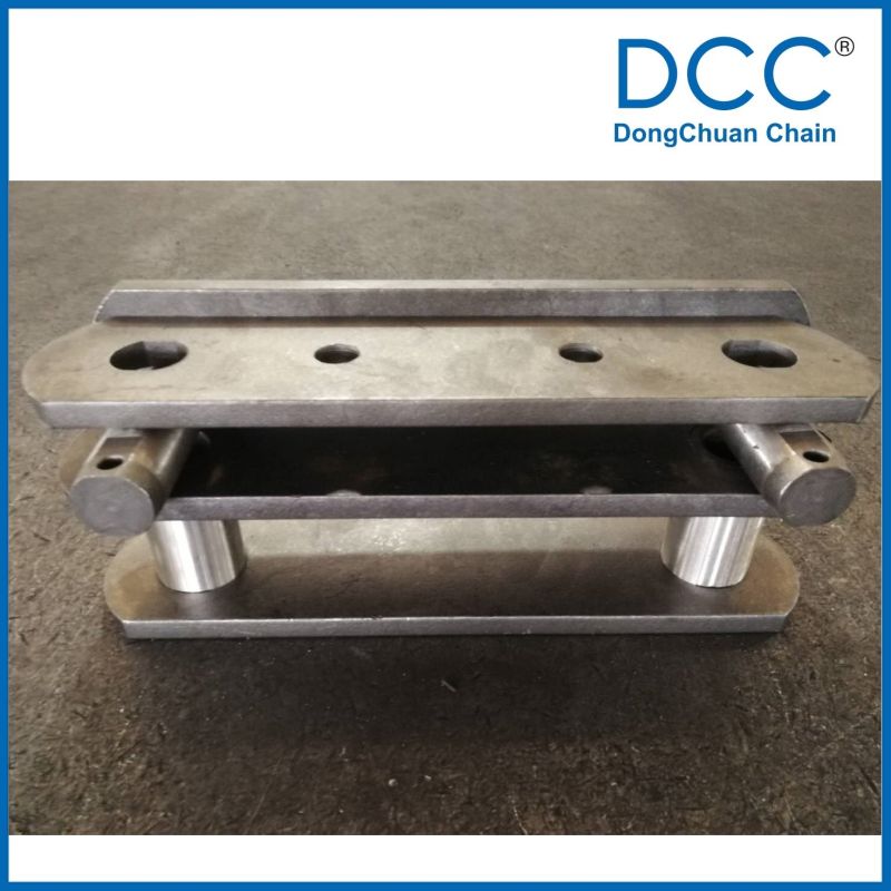 Galvanized Steel Agricultural Double Strand Cottered Roller Conveyor Chain