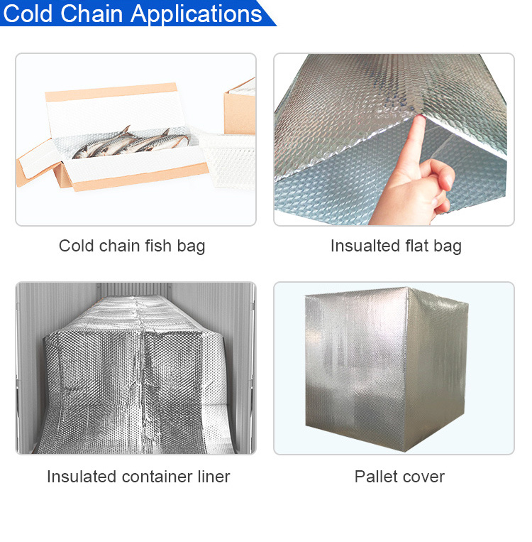 20gp Size Thermal Shipping Blankets and Liners for Cold Chain Shipping