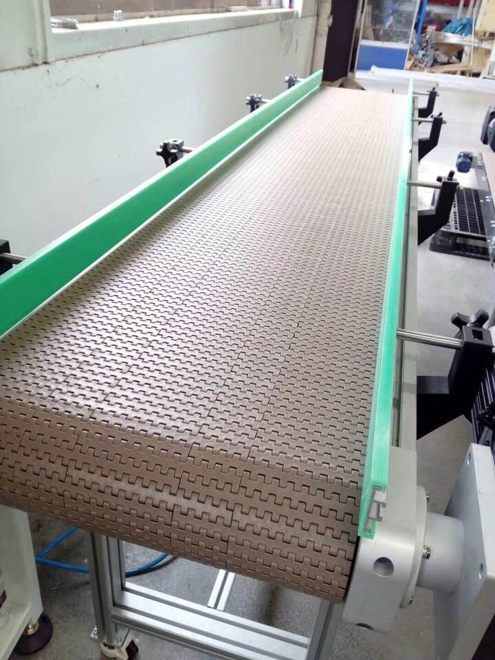 Hairise Straight Modular Belt Conveyor for Cartons Boxes Transfer