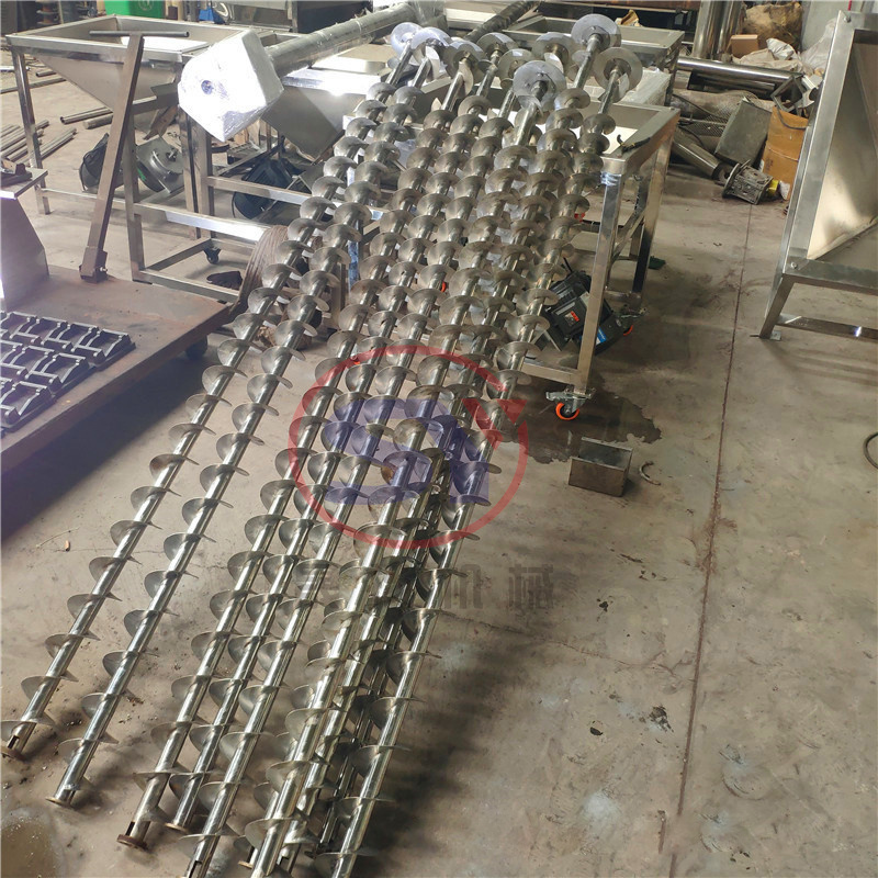 Food & Packing Industry Used Flexible Stainless Steel Screw Conveyor