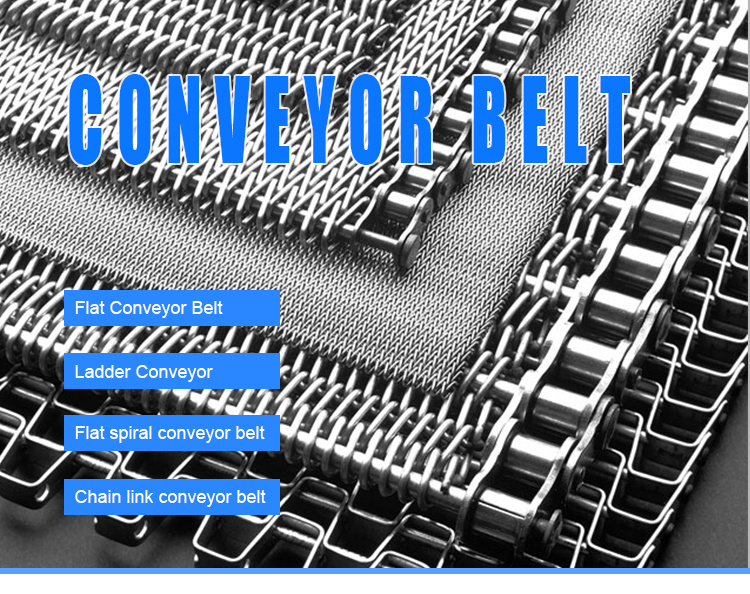 Stainless Steel Metal Chain Conveyor Belt Mesh