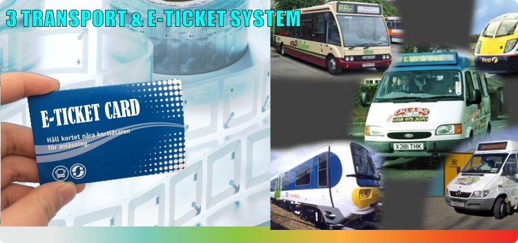 Custom Transportation System MIFARE Ultralight C NFC Plastic RFID Ticket Card