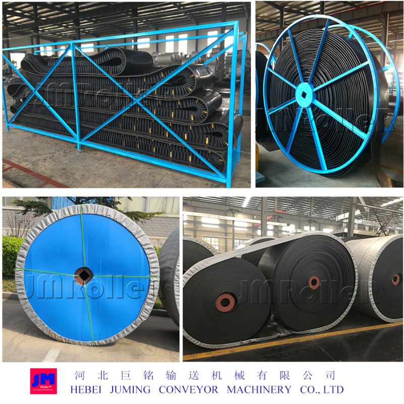 Belt Conveyor Bulk Material Handing Rubber Belt Conveyor System