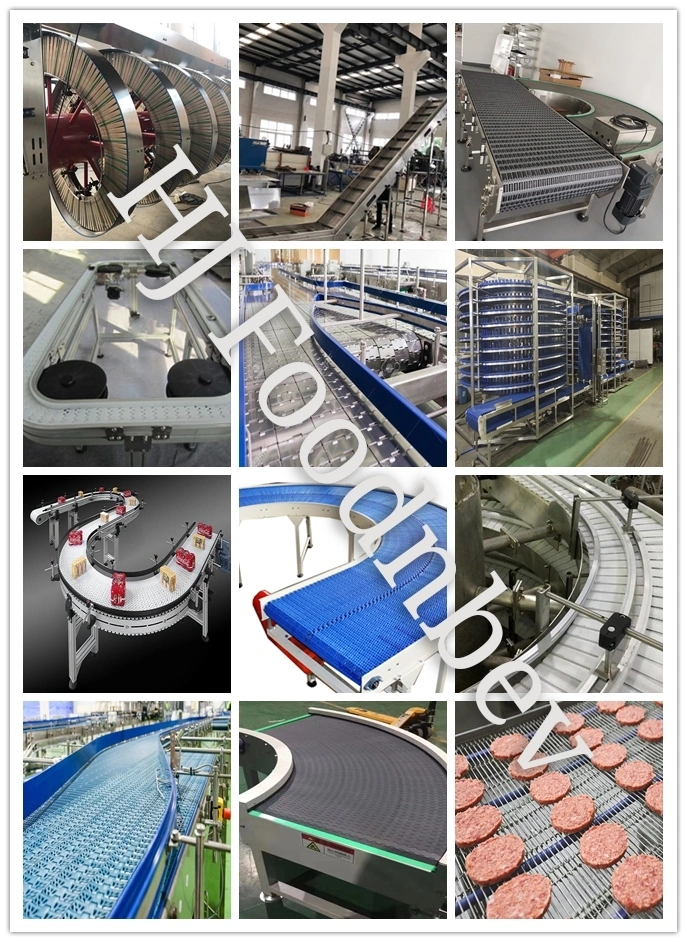 304/316 Stainless Steel Flat Flex Chain Conveyor Belt Biscuit Ss Oven Wire Mesh Belt Conveyor for Food Industry