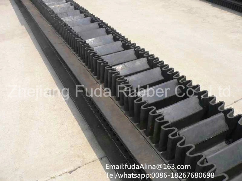 High Quality Factory Price Sidewall and Cleats Conveyor Belt and Side Walls Conveyor Belting