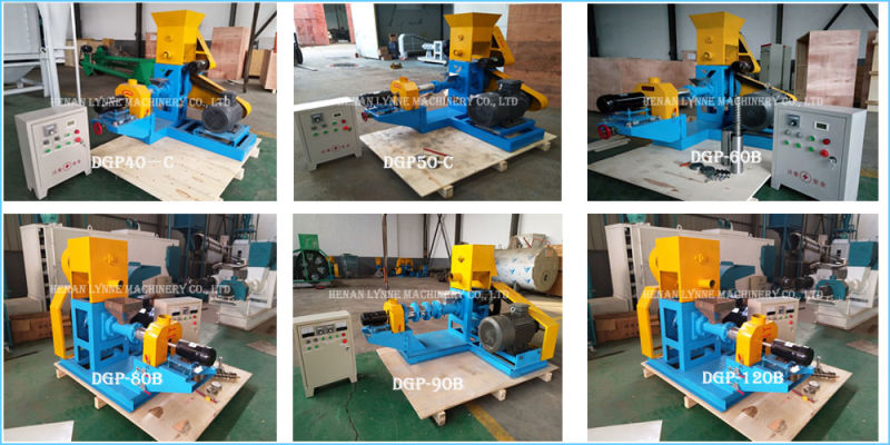 China Supply Floating Pellet Feed Screw Press Machine for Fish Farm