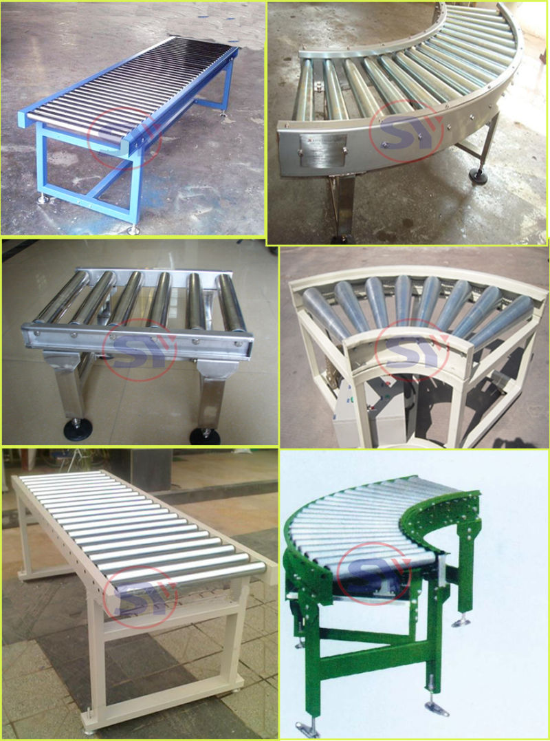 Stainless Steel Roller Table Conveyor for Furniture Transport
