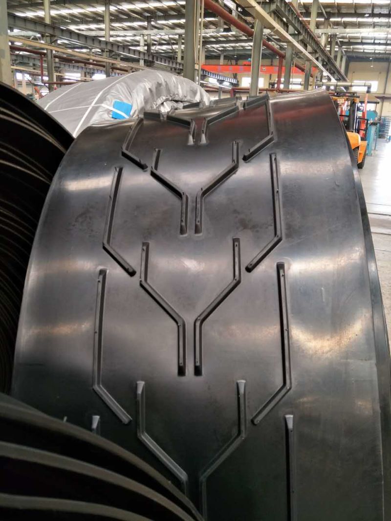 25mm Chevron Cleat Profile Conveyor Rubber Belt
