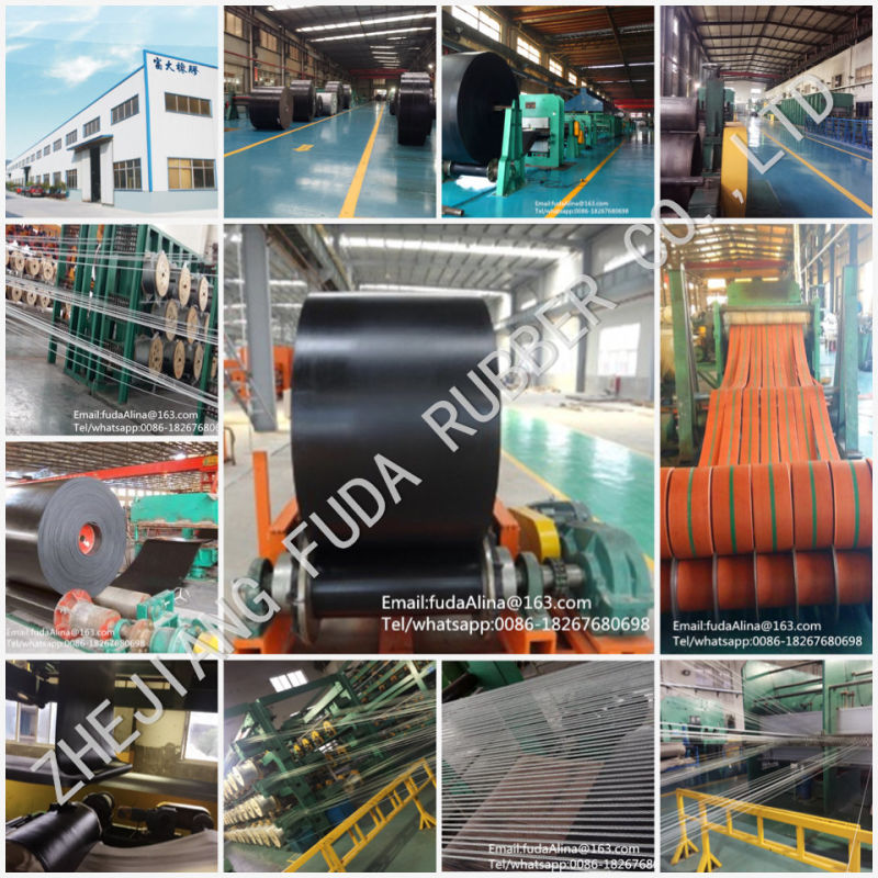 Ep/Nylon Chevron Rubber Conveyor Belt/ Transmission Rubber Conveyor Belt