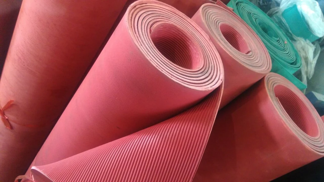 Rubber Product Conveyor Belt Rubber Floor Sheet Roll Mat