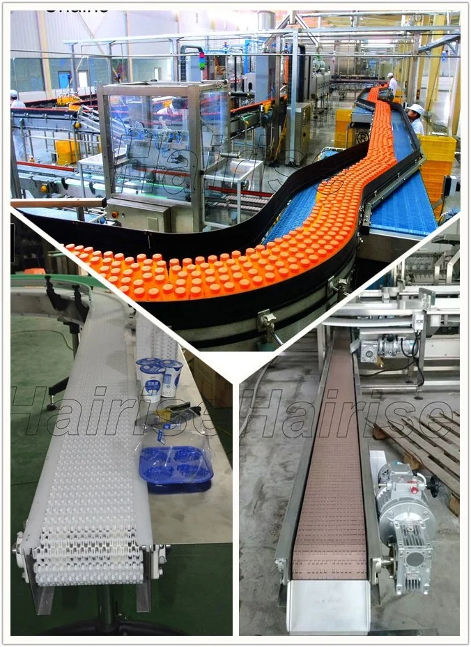 Hairise PVC Belt Inclined Conveyor with Sidewall PU Belt Conveyor System