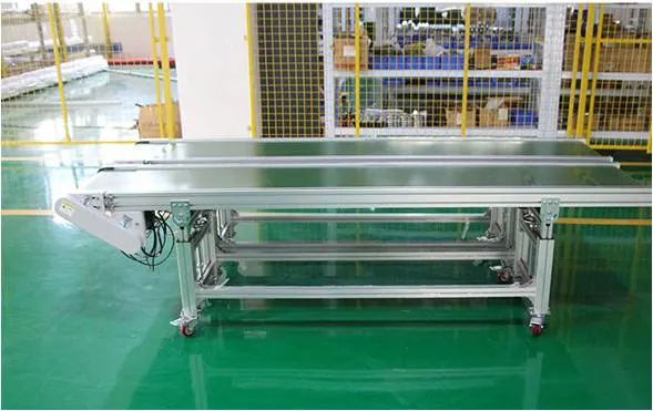 Grade PVC PU Belt Conveyor Food Processing Industrial Conveyor