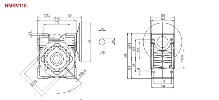 China Top Quality Supplier Helical Gear Reducer for Screw Conveyor