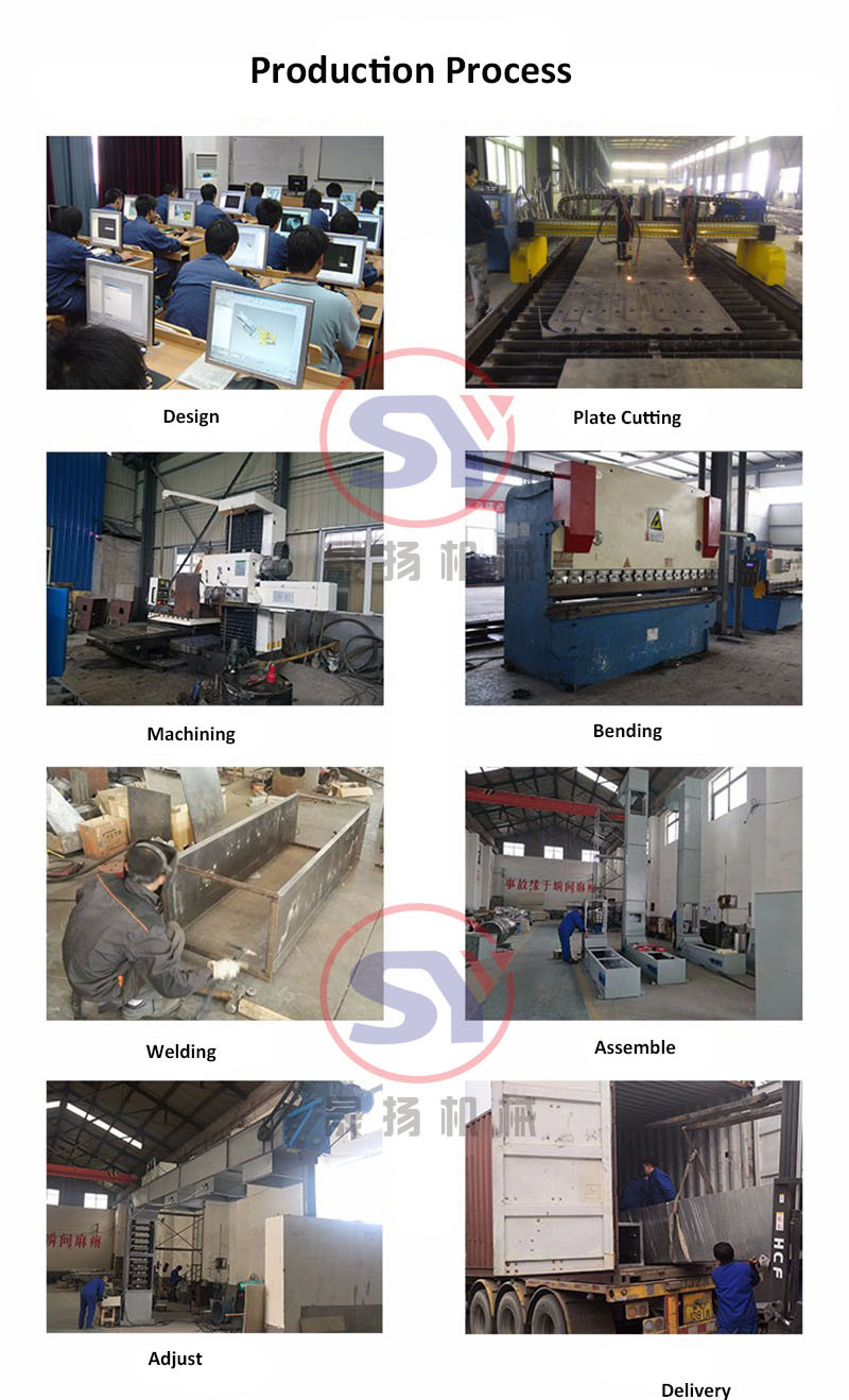Heavy Duty Mining Material Handling Equipment Bucket Elevator Conveyor