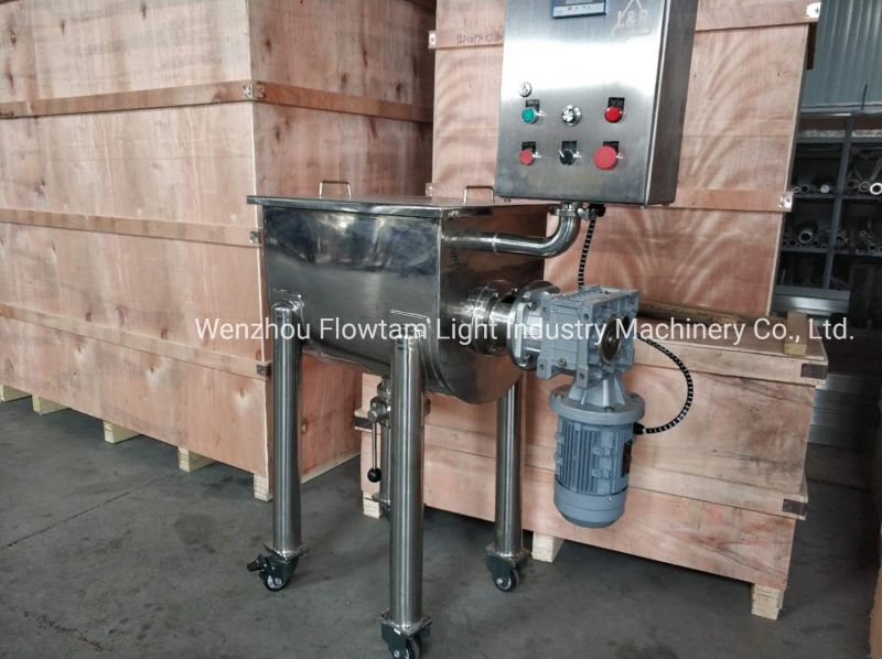 Stainless Steel 300L Horizontal Mixing Machine, Horizontal Ribbon Mixer for Powder