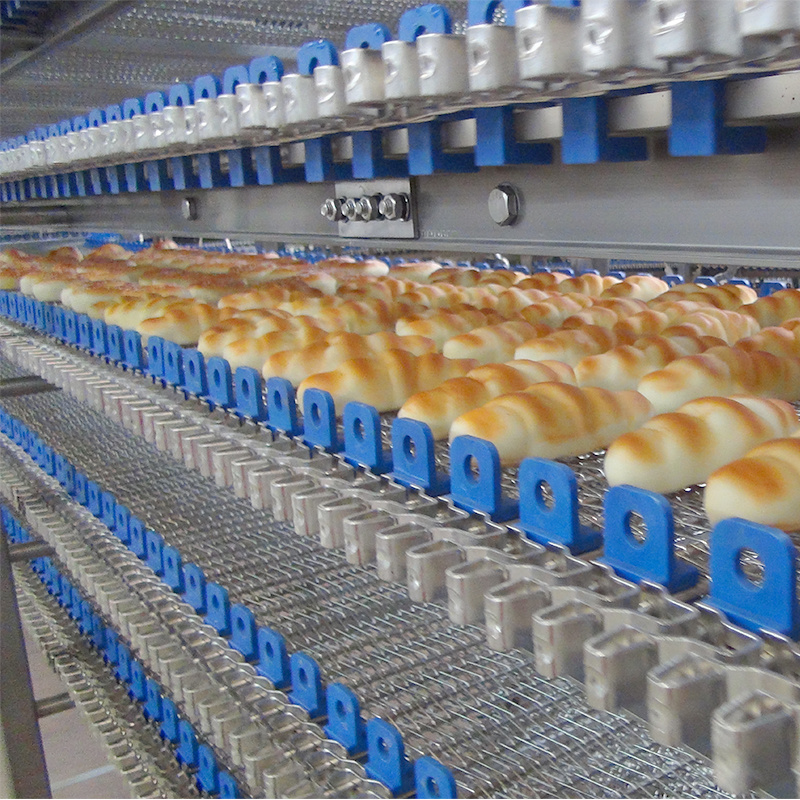 Industrial Spiral Stainless Steel Bread Cooling Conveyor Factory Supplier
