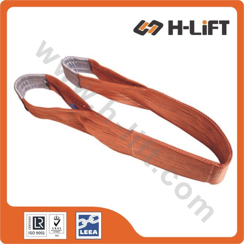 6t Polyester Webbing Sling / Lifting Sling with Eyes