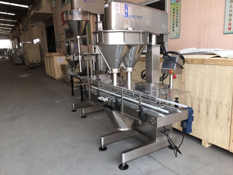 Automatic Dual Lane Twin Head Auger Filler