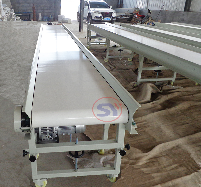 Movable Conveyor Mobile Belt Conveyor for Assembly Electronic Components